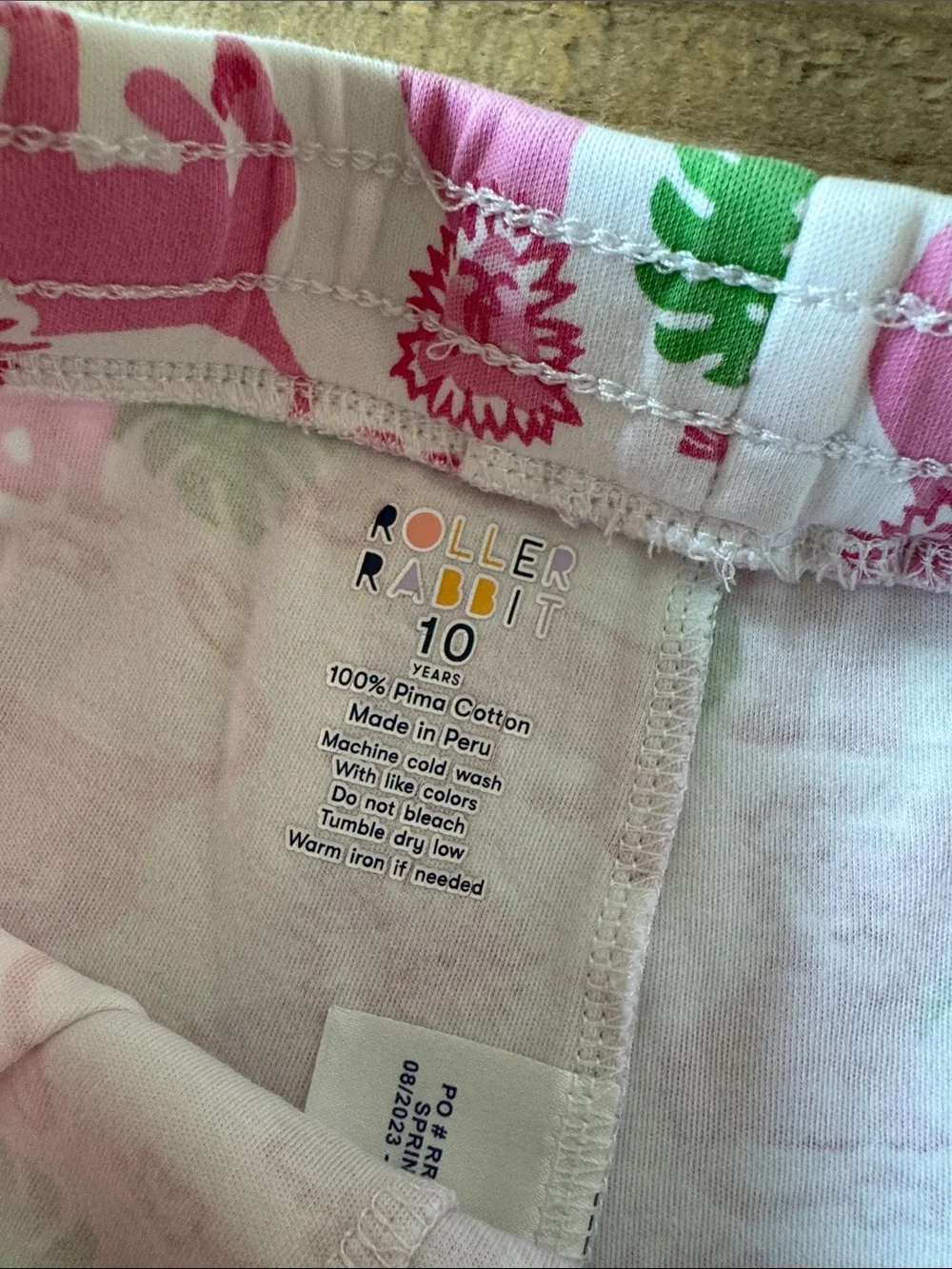 Roller Rabbit Lion Print PJ Shorts
